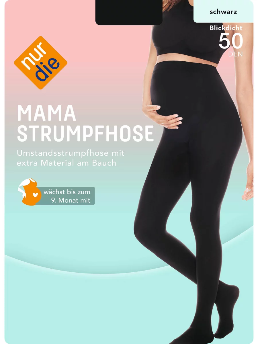 Nur Die Mama Strumpfhose 50 DEN - schwarz - M