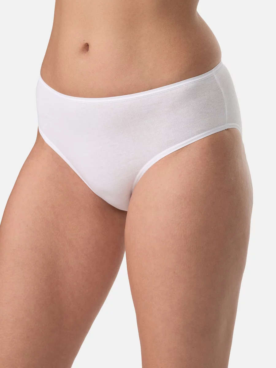 Nur Die Slip Midi 2er Pack - Weiß - 40-42