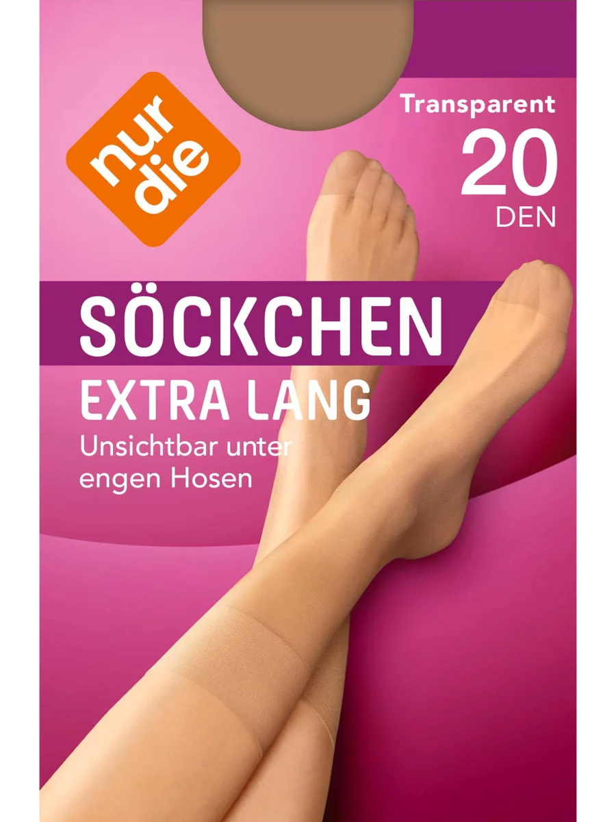 Nur Die Söckchen Extra lang 20 DEN