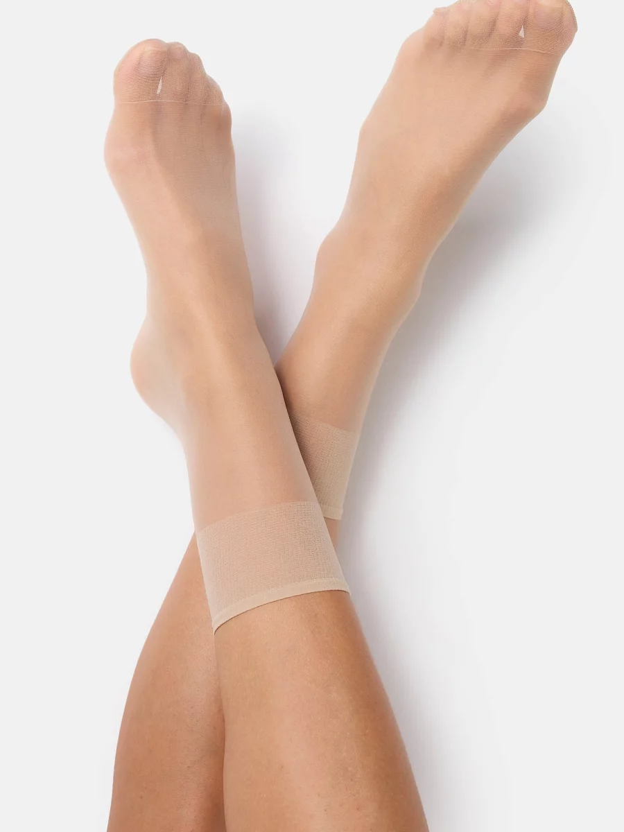 Nur Die Söckchen Seidenfein 15 DEN - Teint - One Size