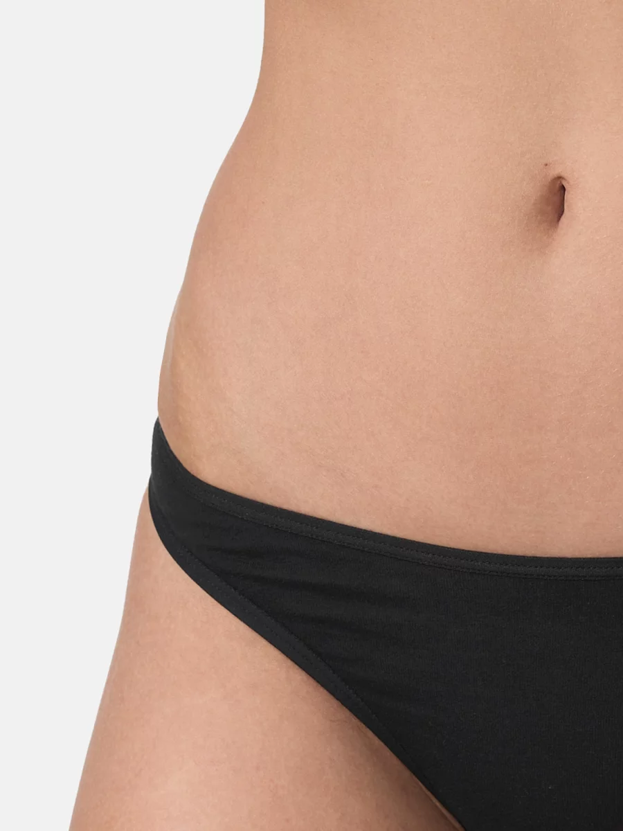 Nur Die String 5er Pack Basic - Schwarz - Größe 44-46