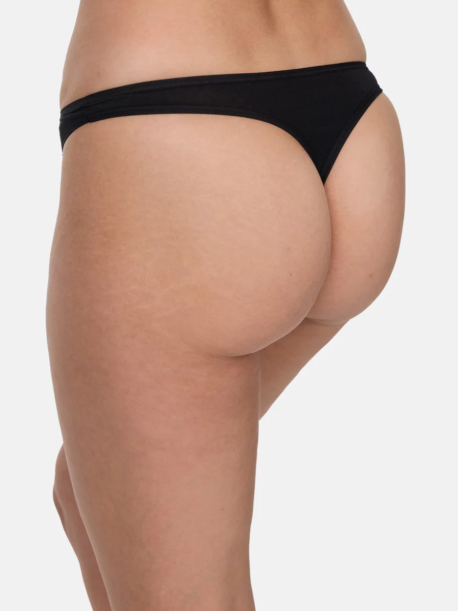 Nur Die String 5er Pack Basic - Schwarz - Größe 44-46