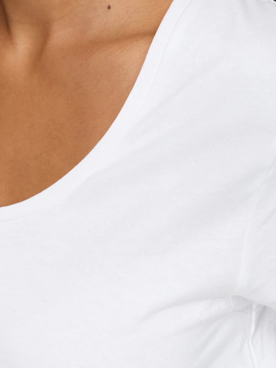 Nur Die T-Shirt - Relax & Go - Weiß - Größe 40-42