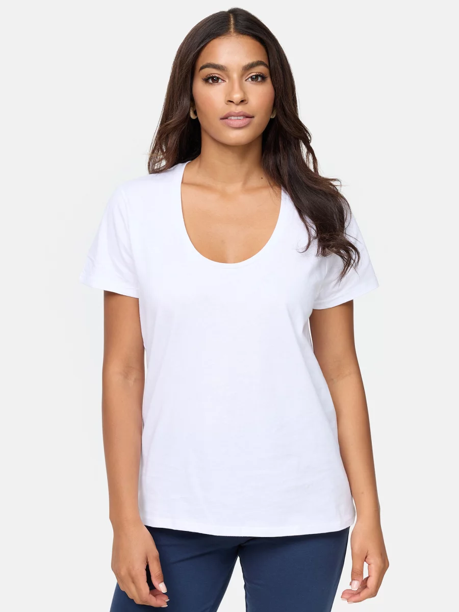 Nur Die T-Shirt - Relax & Go - weiß - Größe 40-42