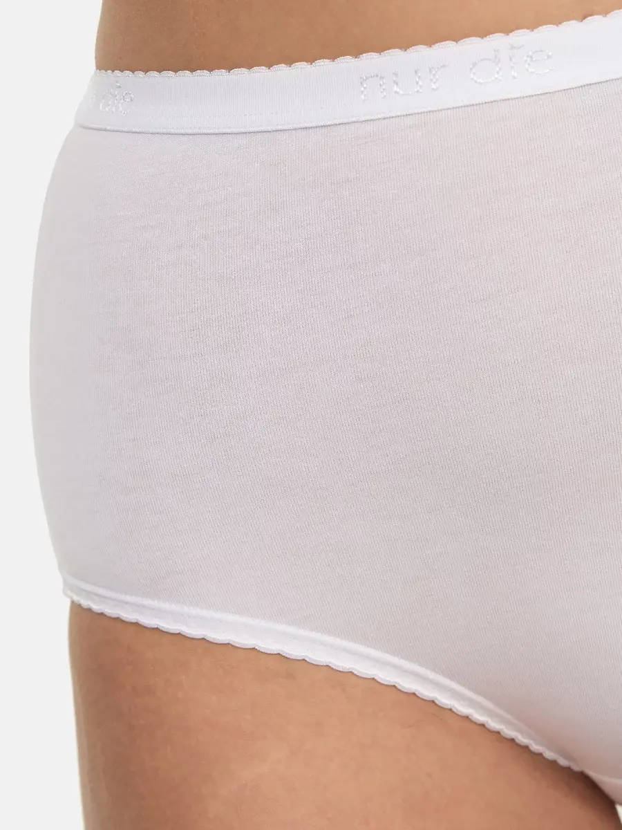 Nur Die Taillenslip Maxi Soft - Weiß - 40-42