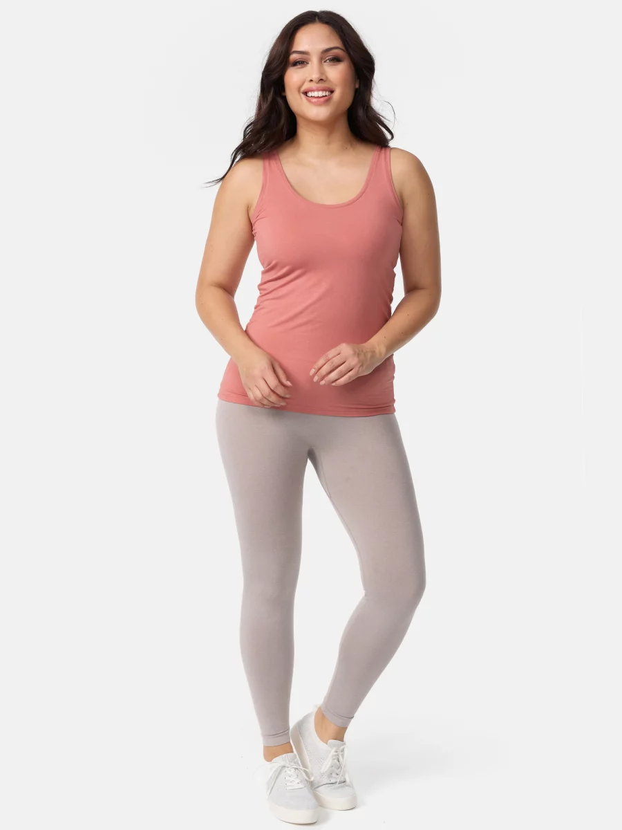 Nur Die Tank-Top - Relax & Go - Marsala - Größe 40-42