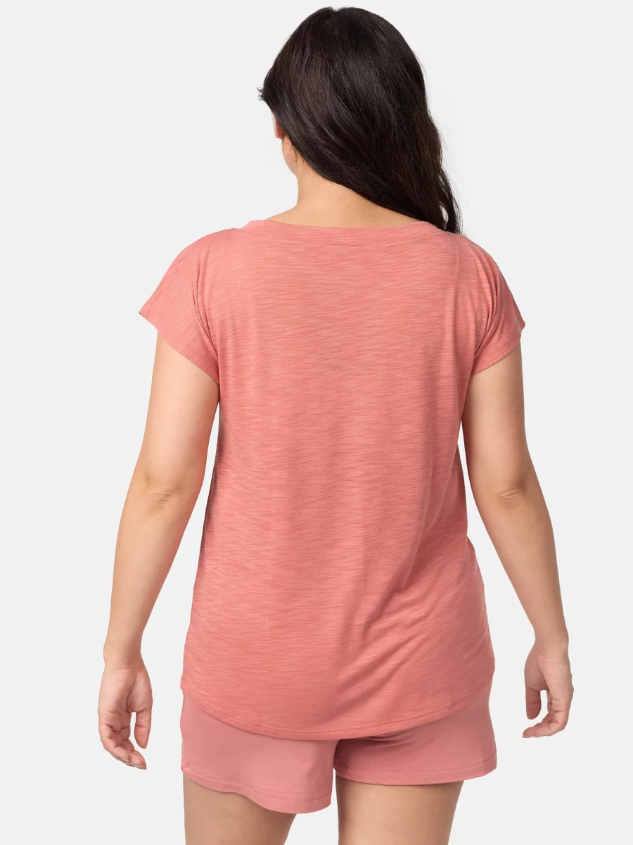 Nur Die U-Boot Shirt - Relax & Go - Marsala - S