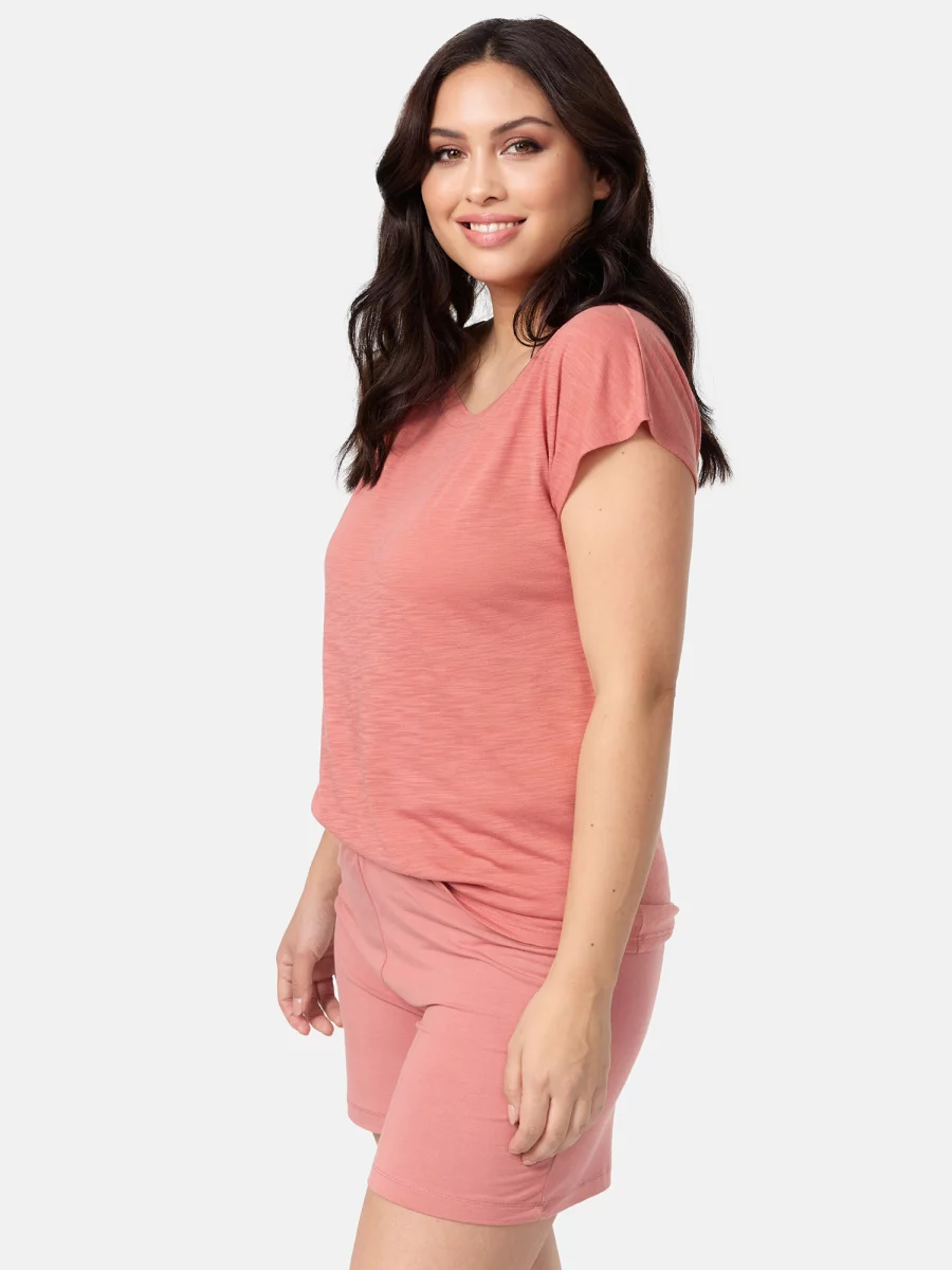 Nur Die U-Boot Shirt - Relax & Go - Marsala - S