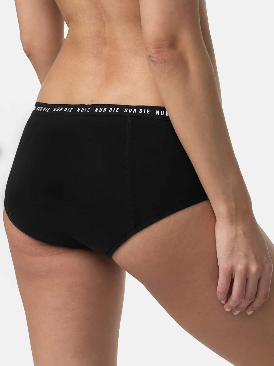Nur Die Periodenunterwäsche Alles Geregelt Panty Extrastark - Schwarz - Größe 44-46