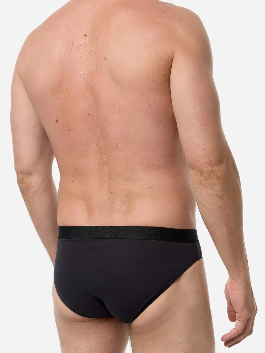 Nur Die Slip Cotton Stretch 3er Pack - Schwarz - Größe 7 | XL | 54