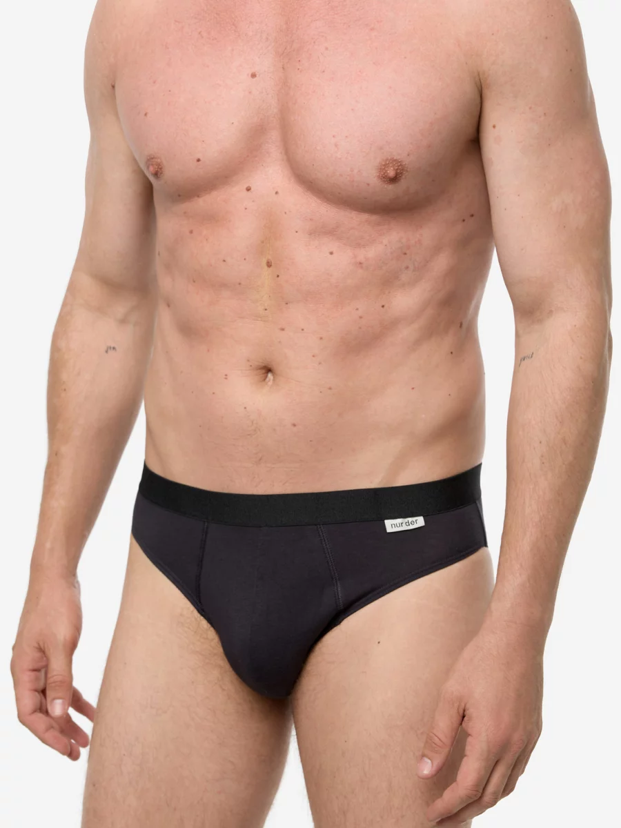 Nur Die Slip Cotton Stretch 3er Pack - Schwarz - Größe 7 | XL | 54