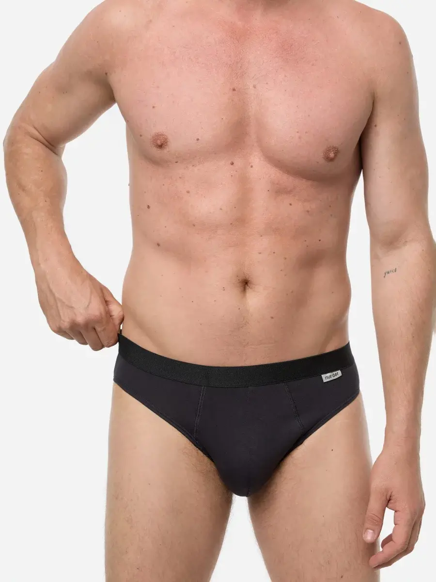 Nur Die Slip Cotton Stretch 3er Pack - schwarz - Größe 7 | XL | 54