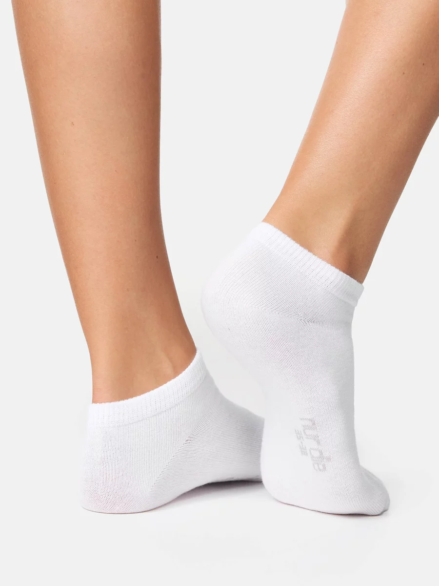 Nur Die Sneaker Socken Classic 5er Pack - Weiß - 35-38