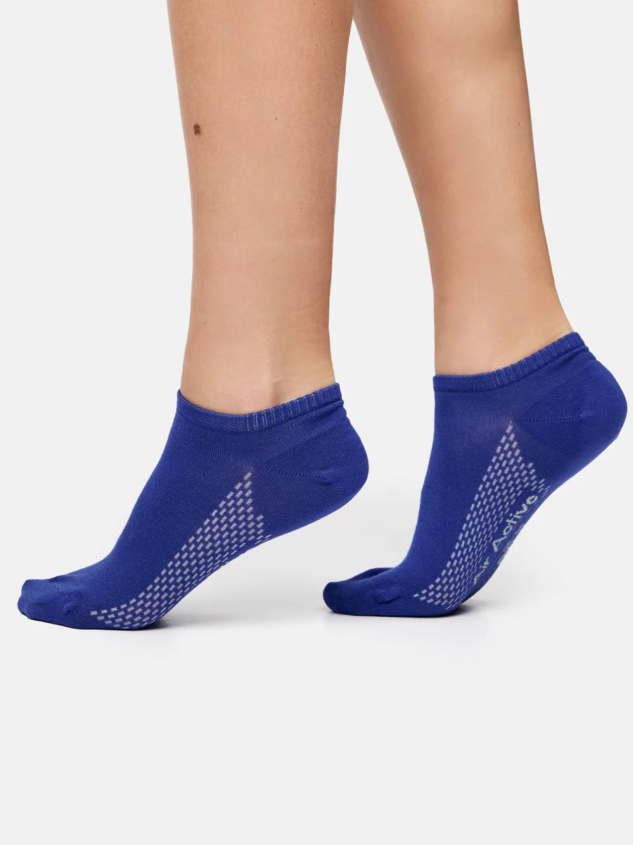 Nur Die Sneakersocke Bambus¹ - Ultramarine - Größe 35-38