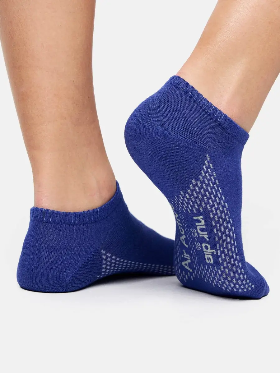 Nur Die Sneakersocke Bambus¹ - Ultramarine - Größe 35-38