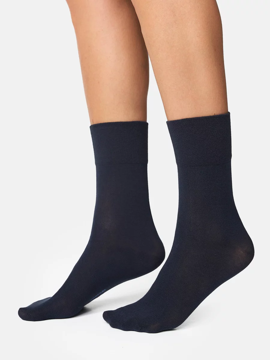 Nur Die Socke Feine Baumwolle Komfort - Maritim - 35-38
