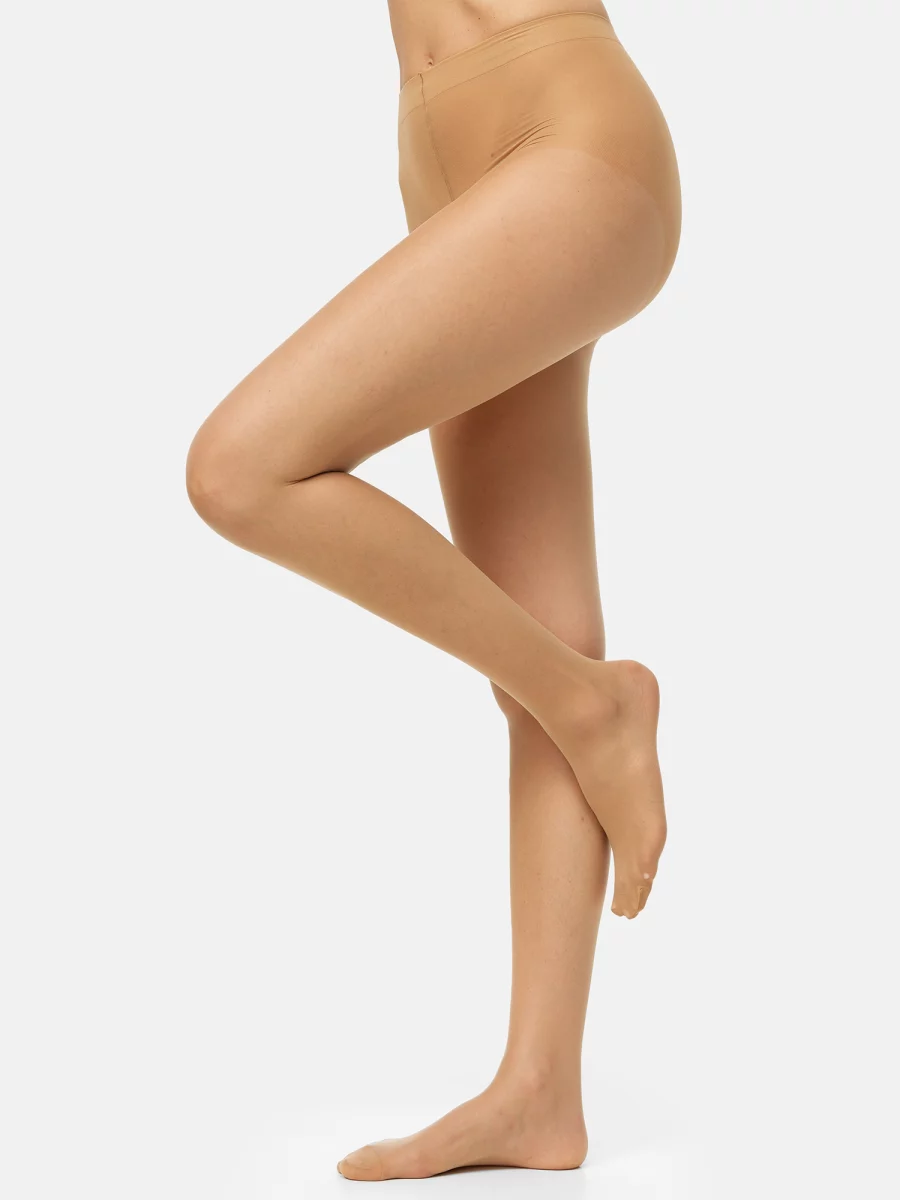 Nur Die Strumpfhose Goodbye Laufmaschen Energy 20 DEN - mandel - 38-40