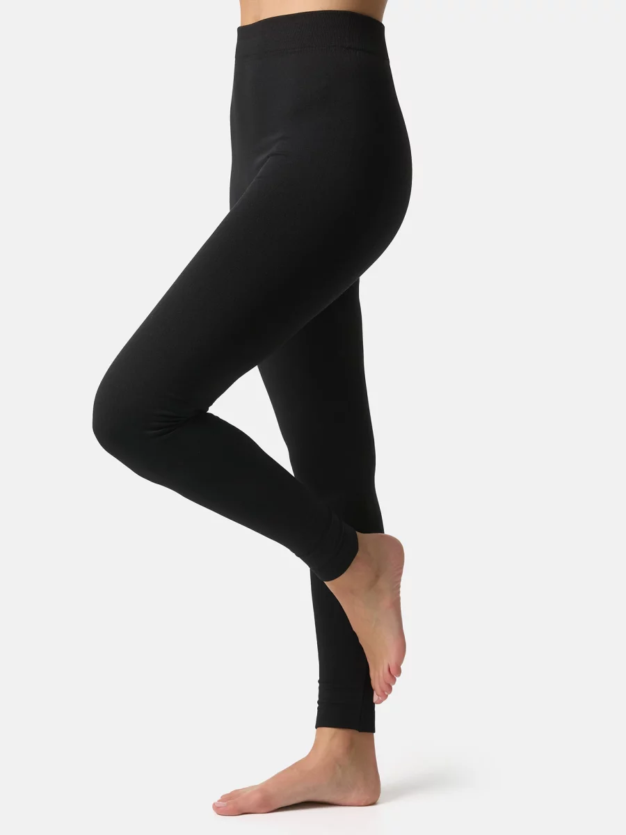 Nur Die Thermo Leggings - Relax & Go - Schwarz - Größe 40-42