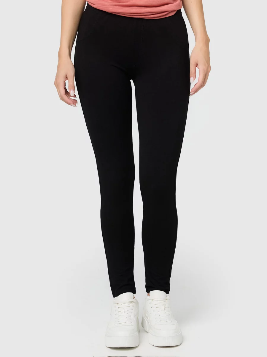 Nur Die Treggings Pure Black - Relax & Go - schwarz - Größe 44-46