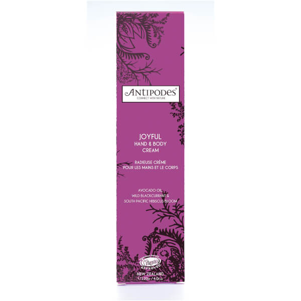 Antipodes Joyful Hand And Body Cream And Moisturiser 120ml