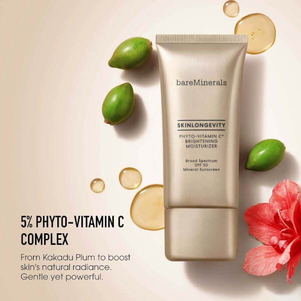 BareMinerals Skinlongevity Phyto-Vitamin C SPF 30 Moisturiser 30ml