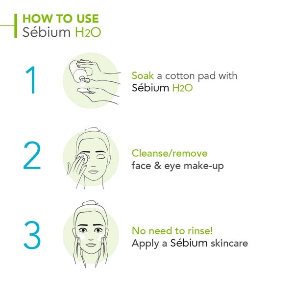 Bioderma Sébium Cleansing Micellar Water For Blemish-Prone Skin 500 ml