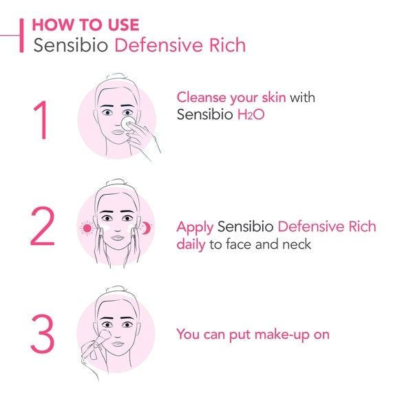 Bioderma Sensibio Defensive Rich Active Soothing Cream 40ml