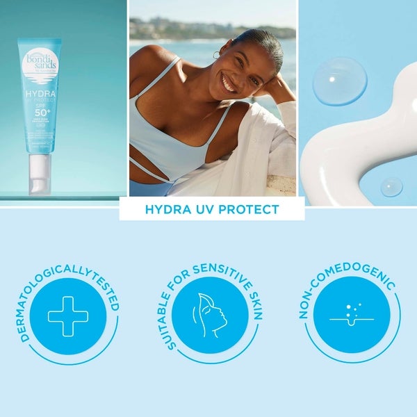 Bondi Sands Hydra UV Protect SPF 50+ Face Gel 50ml