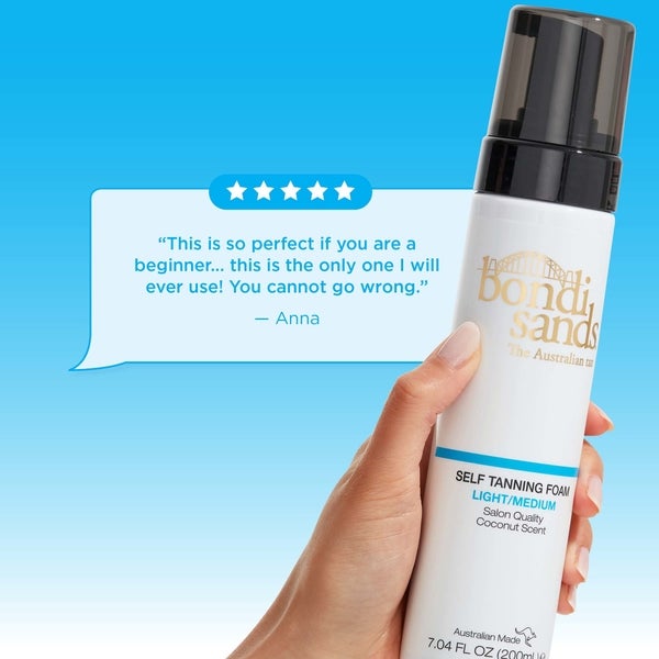 Bondi Sands Self Tanning Foam 200ml - Light/Medium