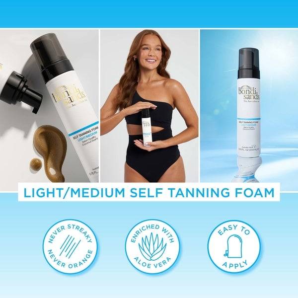 Bondi Sands Self Tanning Foam 200ml - Light/Medium