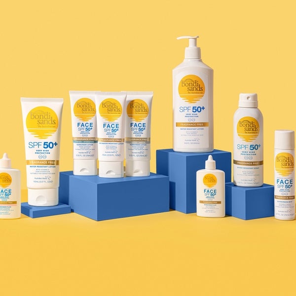 Bondi Sands SPF50 Aerosol Fragrance Free Mist Spray 160g