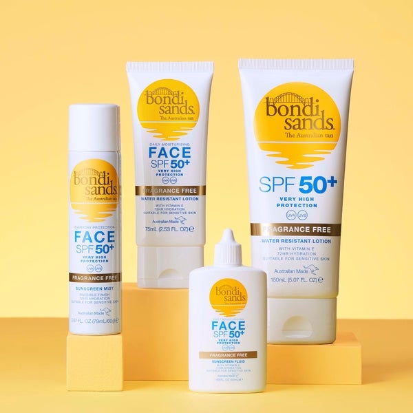 Bondi Sands SPF50+ Fragrance Free Face Mist 60g