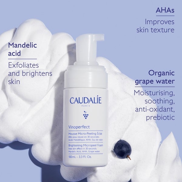 Caudalie Vinoperfect Brightening Micropeel Foam 100ml