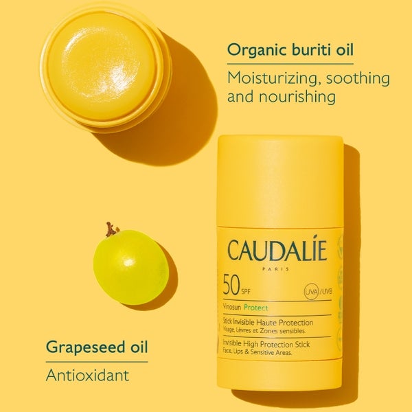 Caudalie Vinosun Protect Invisible Stick SPF 50 15g