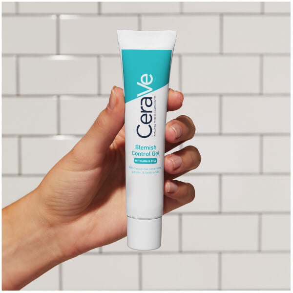 CeraVe Blemish Control Gel Moisturiser With 2% Salicylic Acid & Niacinamide For Blemish-Prone Skin 40ml