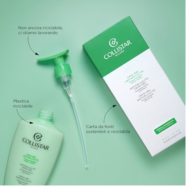 Collistar Anticellulite Cryo-Gel Immediate Lifting Cold Effect Boosted Formula 400ml