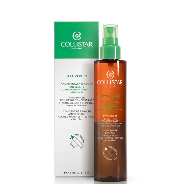 Collistar Pure Actives Two-Phase Sculpting Concentrate Marine Algae and Peptides Intensive Treatment 200ml