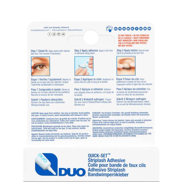 DUO Striplash Adhesive Glue 7g - White/Clear