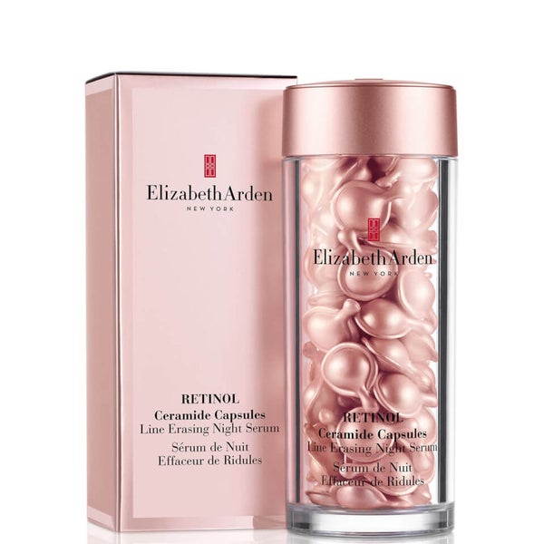 Elizabeth Arden Retinol Ceramide Capsules Line Erasing Night Serum - 60 Pieces (Sleeved Version)