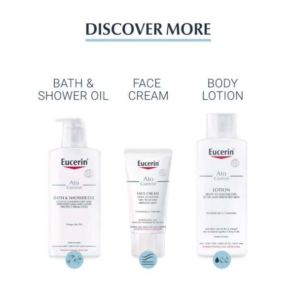 Eucerin AtoControl Bath And Shower Oil 400ml