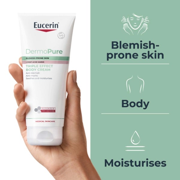 Eucerin DermoPurifyer Triple Effect Body Cream 200ml