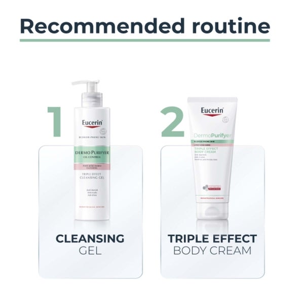 Eucerin DermoPurifyer Triple Effect Body Cream 200ml