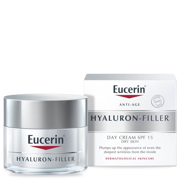Eucerin® Anti-Age Hyaluron-Filler Tagescreme für Dry Skin LSF15 + UVA-Schutz (50ml)
