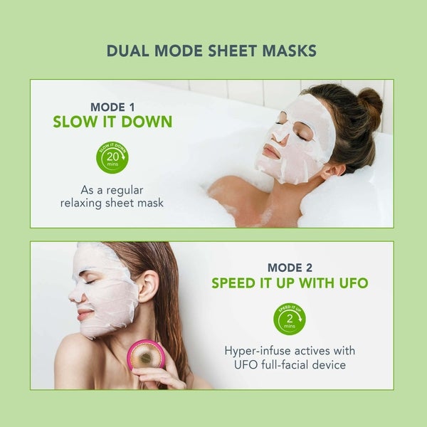 FOREO Green Tea Purifying Sheet Face Mask (3 Pack)