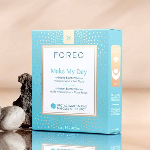 FOREO Make My Day UFO/UFO Mini Anti-Pollution And So Hydrating Face Mask (7 Pack)