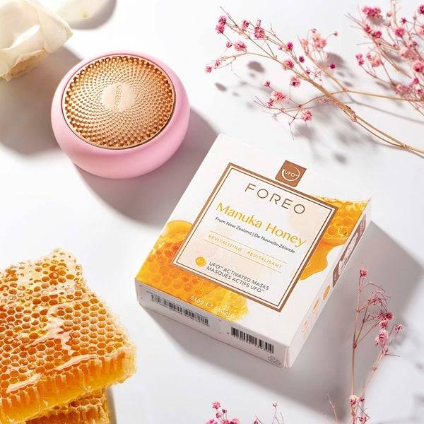 FOREO Manuka Honey UFO/UFO Mini Revitalising Face Mask For Ageing Skin (6 Pack)
