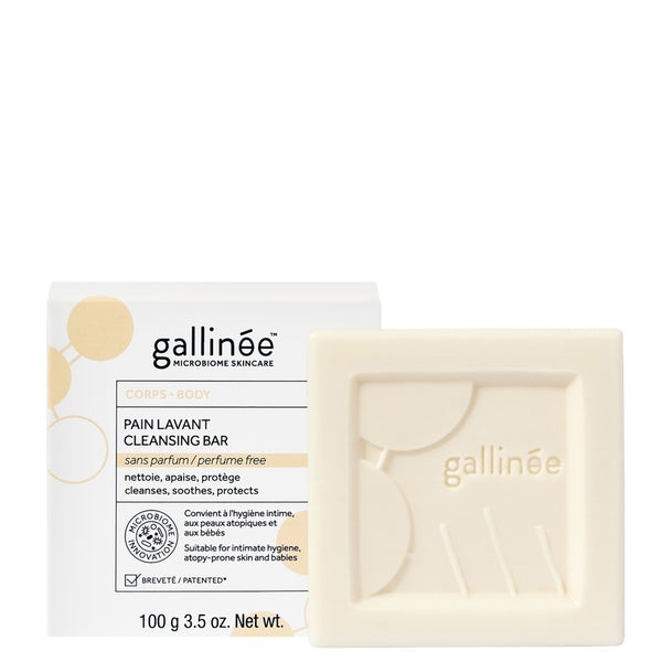 Gallinée Prebiotic Cleansing Bar Perfume Free