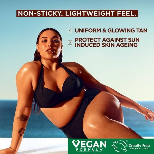 Garnier Ambre Solaire Ideal Bronze Protective Oil SPF30 Sun Cream Spray 150ml