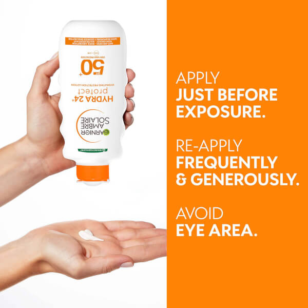 Garnier Ambre Solaire Milk LSF50 Vitamin C (200 Ml)