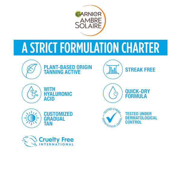 Garnier Ambre Solaire Natural Bronzer Self-Tan Face Drops 30ml